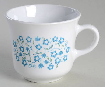 Blue Heather (Corelle) Flat Cup