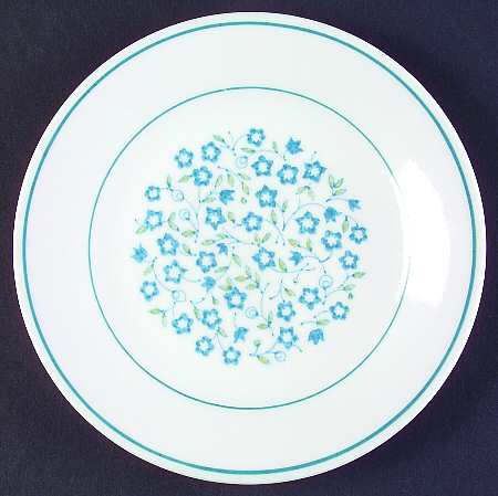 Blue Heather (Corelle) Bread & Butter Plate