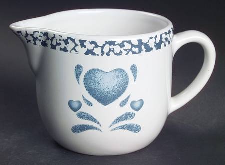 Blue Hearts (Corelle) Creamer