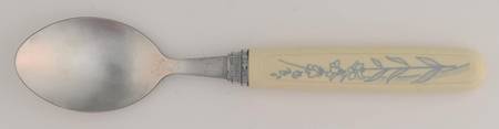Blue Lily (Corelle) Place/Oval Soup Spoon