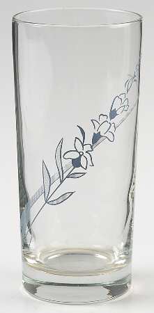 Blue Lily (Corelle) 12 Oz Glassware Tumbler
