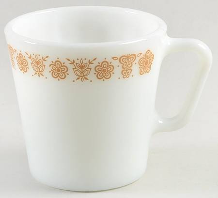 Butterfly Gold (Corelle) Mug
