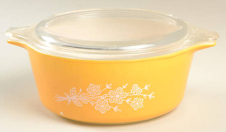 Butterfly Gold (Corelle) 1.50 Pt Round Covered Casserole
