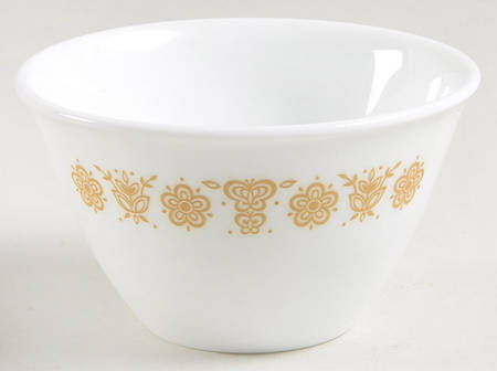 Butterfly Gold (Corelle) Sugar Bowl No Lid