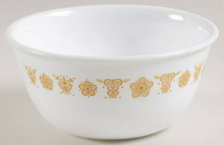 Butterfly Gold (Corelle) Dessert Bowl