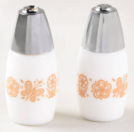 Butterfly Gold (Corelle) Salt & Pepper Set