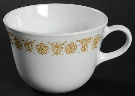 Butterfly Gold (Corelle) Flat Cup