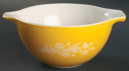 Butterfly Gold (Corelle) 7" Cinderella Mixing Bowl
