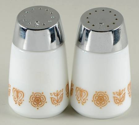 Butterfly Gold (Corelle) Salt & Pepper Set