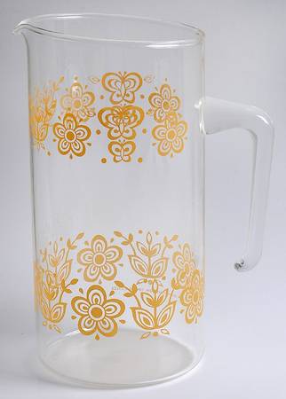 Butterfly Gold (Corelle) 48 Oz Glassware Pitcher