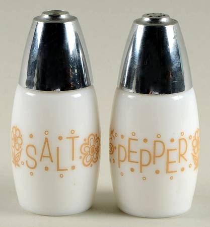 Butterfly Gold (Corelle) Salt & Pepper Set