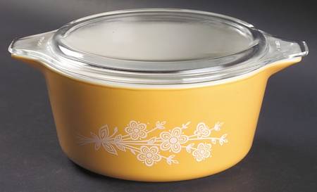Butterfly Gold (Corelle) 1.5 Qt Round Covered Casserole