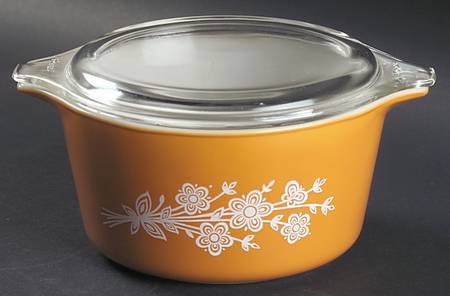Butterfly Gold (Corelle) 1 Qt Round Covered Casserole