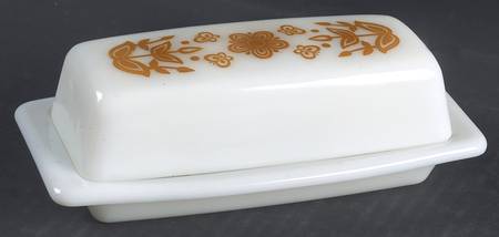 Butterfly Gold (Corelle) 1/4 Lb Covered Butter