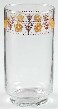 Butterfly Gold (Corelle) 12 Oz Glassware Tumbler