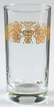 Butterfly Gold (Corelle) 10 Oz Glassware Tumbler