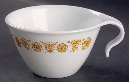 Butterfly Gold (Corelle) Flat Cup