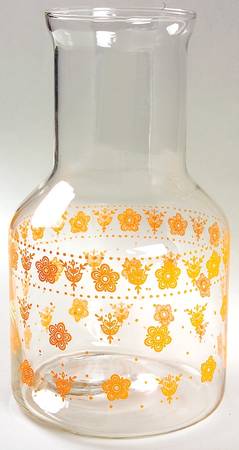 Butterfly Gold (Corelle) Glassware-Carafe