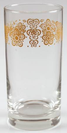 Butterfly Gold (Corelle) 14 Oz Glassware Cooler