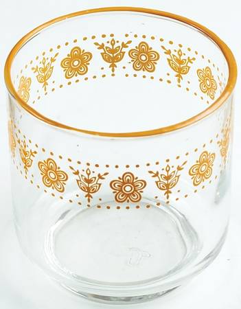 Butterfly Gold (Corelle) 8 Oz Glassware Old Fashioned