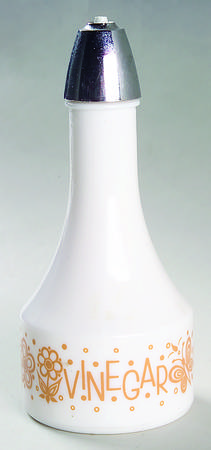 Butterfly Gold (Corelle) Vinegar Cruet/Shaker with Plastic Lid