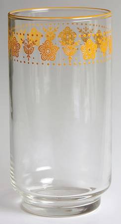 Butterfly Gold (Corelle) 12 Oz Glassware Tumbler