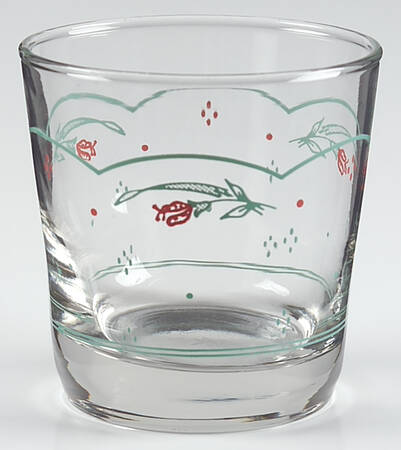 Calico Rose (Corelle) 8 Oz Glassware Double Old Fashioned