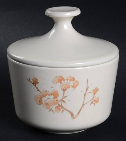 China Blossom Sugar Bowl & Lid