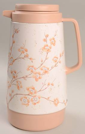 China Blossom Plastic Thermos/Carafe & Lid