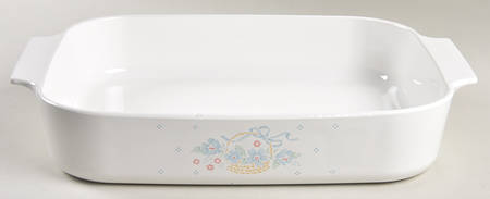 Country Cornflower 14" Rectangular Roaster
