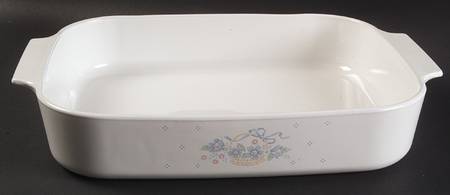 Country Cornflower 12" Rectangular Roaster