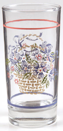 Country Cornflower 10 Oz Glassware Tumbler