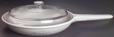 Country Cornflower Skillet & Lid