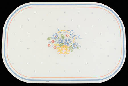 Country Cornflower Vinyl Placemat