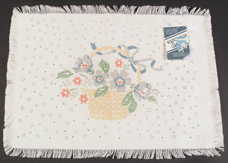 Country Cornflower Cloth Placemat