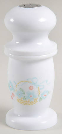 Country Cornflower Plastic Salt Shaker for Mill Set