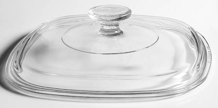 Country Cornflower Lid for 2 Quart Square Casserole