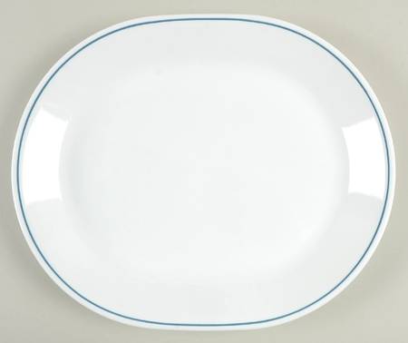 Colonial Mist 12" Oval Serving Platter