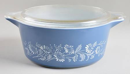 Colonial Mist 2.5 Qt Round Covered Casserole