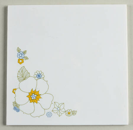 Floral Bouquet (Corelle) Tea Tile