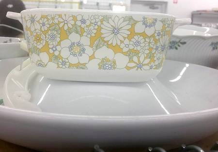 Floral Bouquet (Corelle) 1.5 Quart Square Casserole No Lid