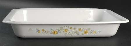 Floral Bouquet (Corelle) 17" Rectangular Roaster