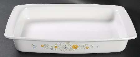 Floral Bouquet (Corelle) 13" Rectangular Roaster