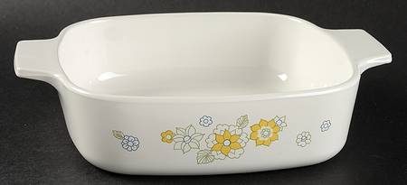 Floral Bouquet (Corelle) 1 Quart Square Casserole No Lid