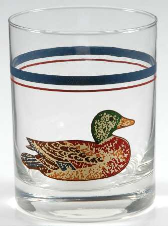 Duck (Corelle) Glassware Double Old Fashioned