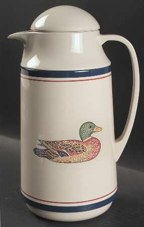 Duck (Corelle) Plastic Thermos/Carafe & Lid