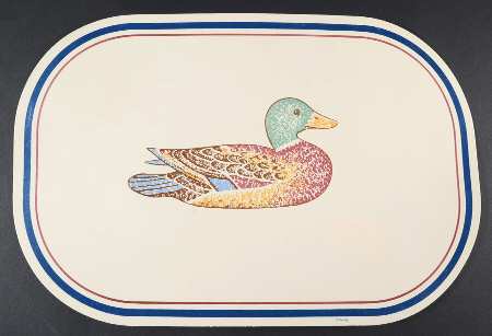 Duck (Corelle) Reversible Vinyl Placemat