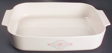 English Breakfast (Corelle) 12" Rectangular Roaster