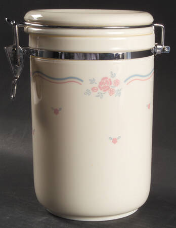 English Breakfast (Corelle) Large Acrylic Storage Jar & Lid
