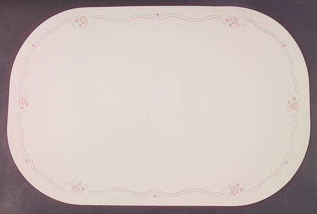 English Breakfast (Corelle) Reversible Plastic Foam Place Mat